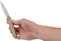 Viper Key V5976CN Natural Canvas Micarta Navaja, Jesper Voxnaes Design -Navaja Tienda VPV5976CN 08 viper