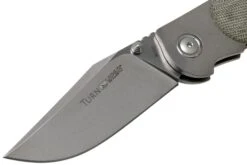 Viper Turn V5986CG Green Canvas Micarta Navaja, Fabrizio Silvestrelli Design -Navaja Tienda VPV5986CG 03 viper