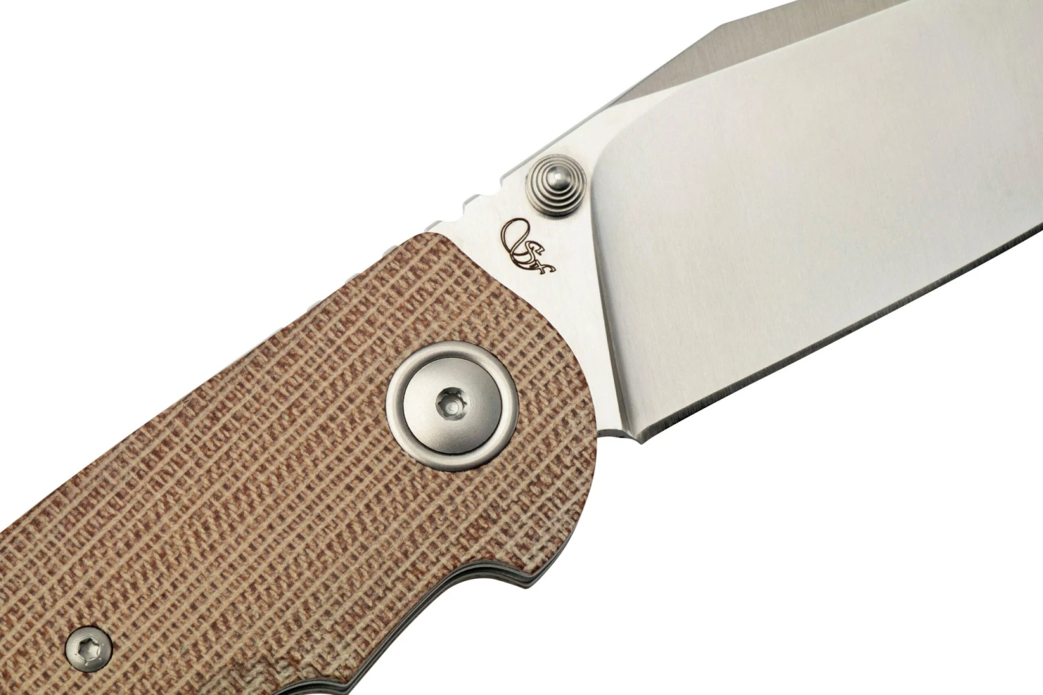 Viper Turn V5988CN Natural Canvas Micarta Navaja, Fabrizio Silvestrelli Design 7 Viper Turn V5988CN Natural Canvas Micarta Navaja, Fabrizio Silvestrelli Design - Image 5