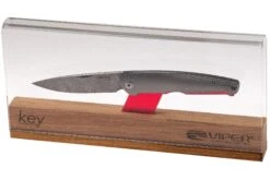 Viper Key VA5976D3TI Damascus Titanium Navaja, Jesper Voxnaes Design -Navaja Tienda VPVA5976D3TI 10 viper