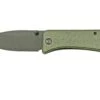 WE Knife Banter 2004J Dark Green Micarta, Black Navaja, Ben Petersen Design -Navaja Tienda WK2004J 01 we