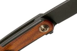 WE Knife Smooth Sentinel WE20043-3 Black Titanium Cuibourtia Wood Navaja 14 WE Knife Smooth Sentinel WE20043-3 Black Titanium Cuibourtia Wood Navaja -Navaja Tienda WKWE20043 3 06 we knife