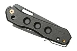 WE Knife Vision R 21031-2 Black Titanium, Black Stonewashed Navaja, Diseño Snecx -Navaja Tienda WKWE21031 2 04 weknife