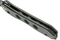 WE Knife Vision R 21031-2 Black Titanium, Black Stonewashed Navaja, Diseño Snecx -Navaja Tienda WKWE21031 2 08 weknife