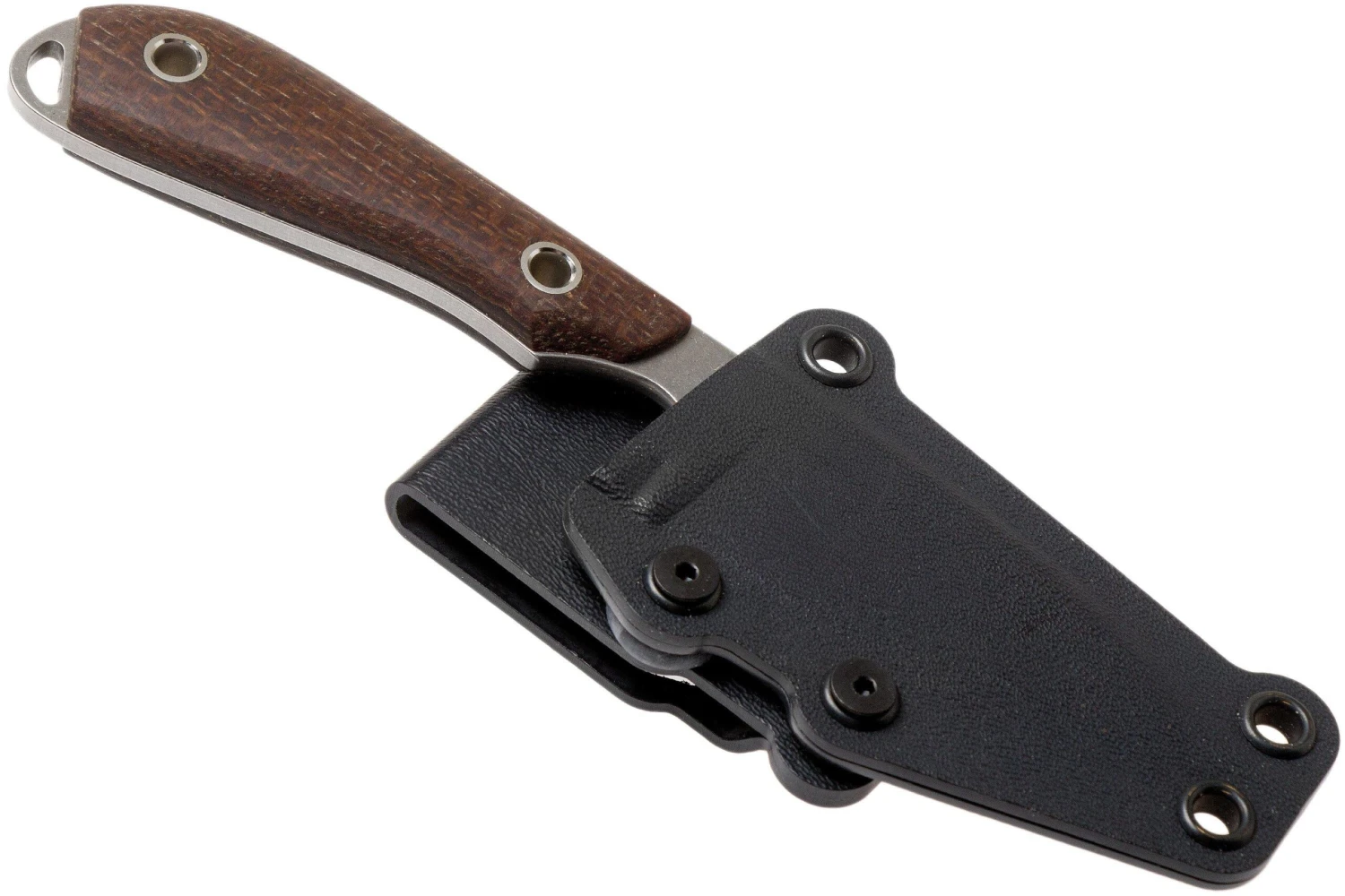 White River Knives M1 Natural Burlap Micarta Cuchillo Fijo, Kydex Sheath 8 White River Knives M1 Natural Burlap Micarta Cuchillo Fijo, Kydex Sheath - Image 6