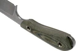 White River Knives M1 Caper Black & OD Linen Micarta Cuchillo Fijo, Funda Kydex -Navaja Tienda WRCPR LBO 04 white river knives