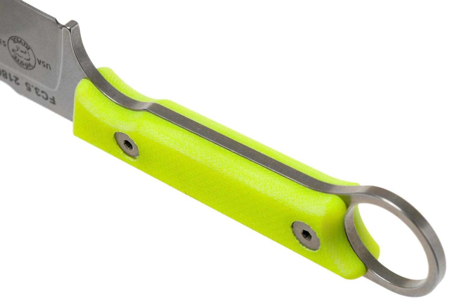 White River Knives FC3.5 Pro Firecraft Cuchillo De Supervivencia Yellow G10, Funda Kydex Con Yesquero 6 White River Knives FC3.5 Pro Firecraft Cuchillo De Supervivencia Yellow G10, Funda Kydex Con Yesquero - Image 4