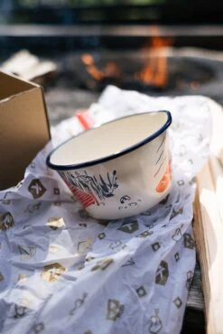 Knivesandtools Enamel Saucepan E-SP14-01, 14 Cm, Cacerola Esmaltada -Navaja Tienda knivesandtools enamelware 07