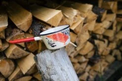 Knivesandtools Enamel Saucepan E-SP14-01, 14 Cm, Cacerola Esmaltada -Navaja Tienda knivesandtools enamelware 13